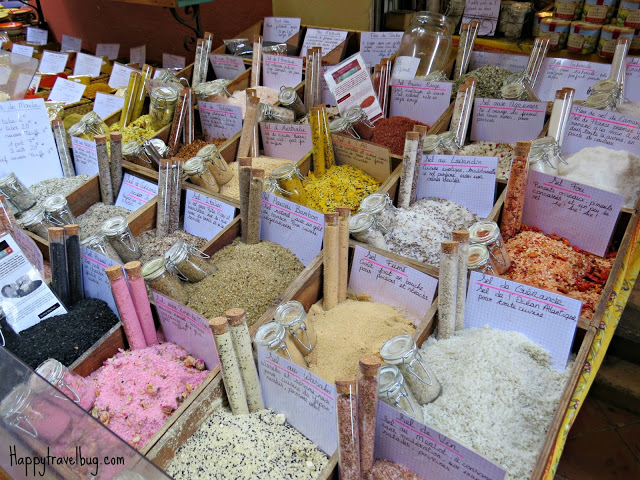 French bath salts in Nice, France