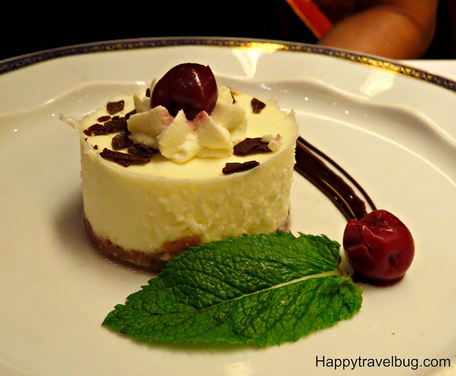 Cheesecake on Holland America Cruise
