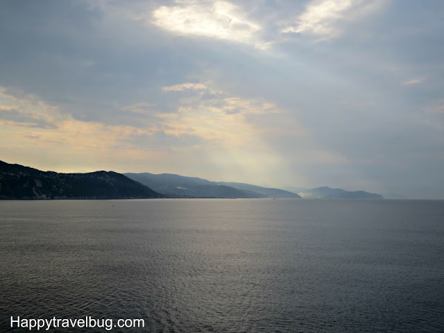 Northern Italian coastline