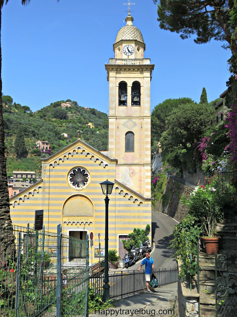 Portofino, Italy church