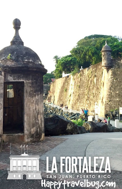 Fort walls in San Juan, Puerto Rico