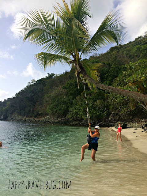 Oppenheimer Beach in St John, USVI