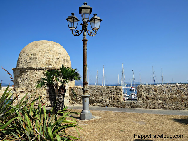 The ancient walls of Alghero, Sardinia, Italy