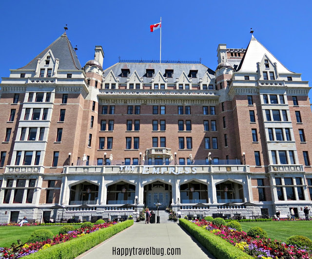 The Empress hotel in Victoria, BC