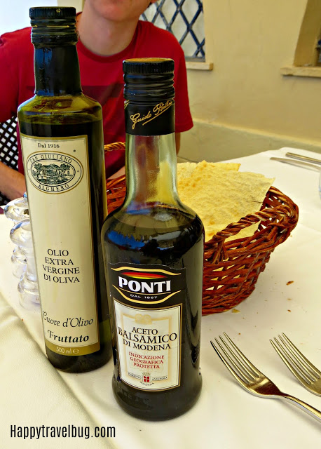 Olive oil at Angedras in Alghero, Sardinia