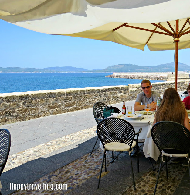 Fabulous restaurant in Alghero, Sardinia, Italy