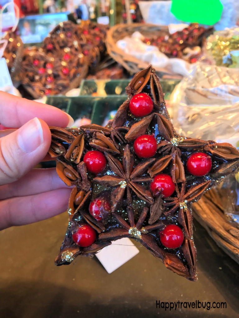 DIY Star ornament from the Christkindal Market