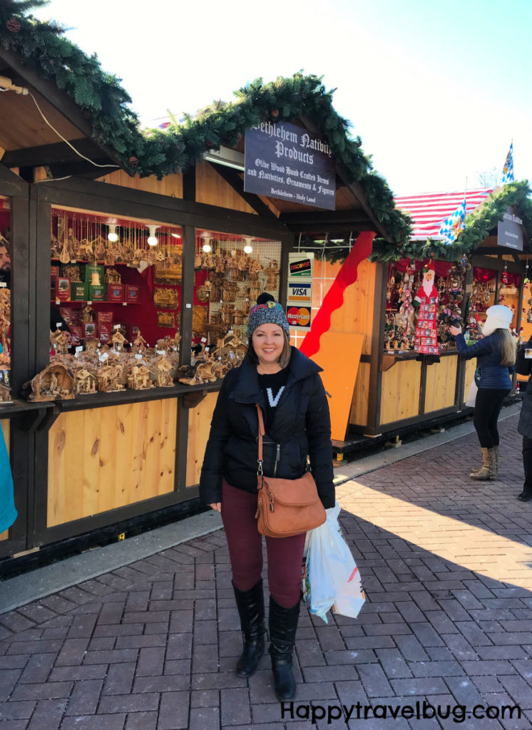 Christkindal market stalls