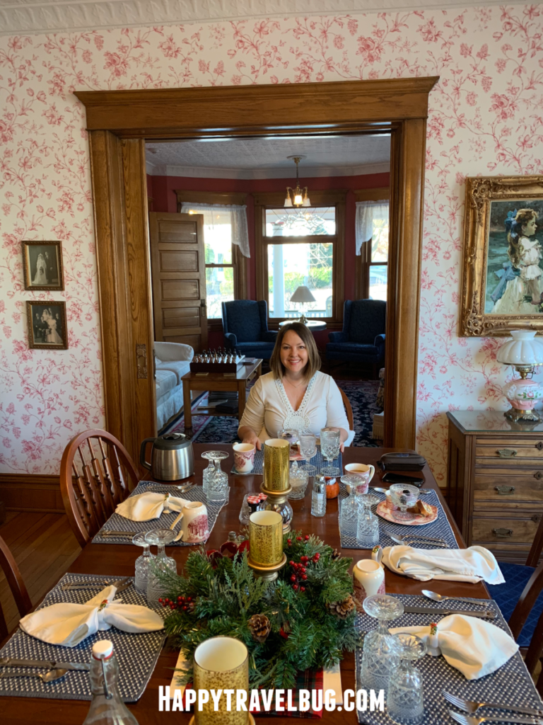 Breakfast at the Harrison House Bed and Breakfast in Naperville, IL