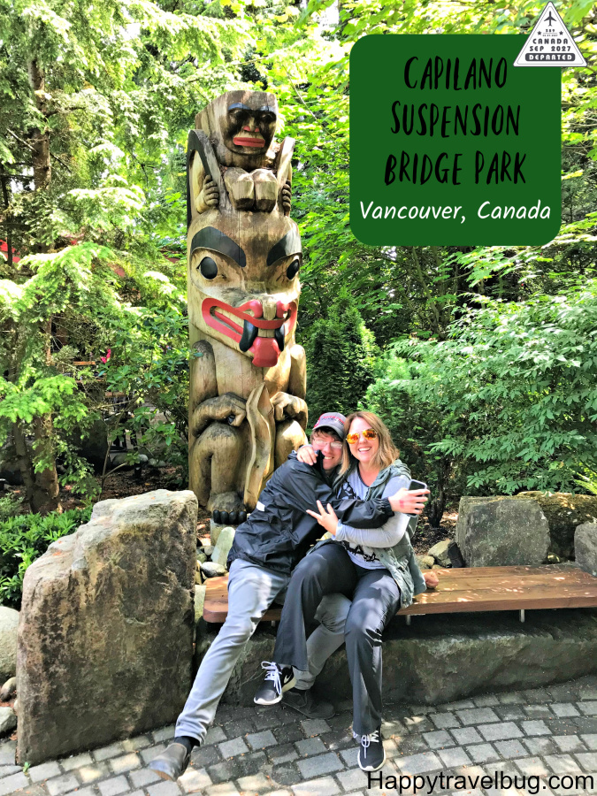 Totem Poles at Capilano Suspension Bridge Park in Vancouver, Canada