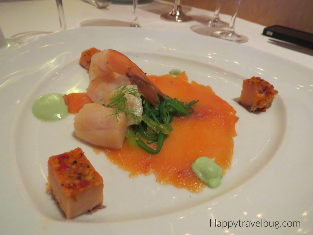 Smoked Salmon appetizer from Pinnacle Grill on Holland America Cruise Line