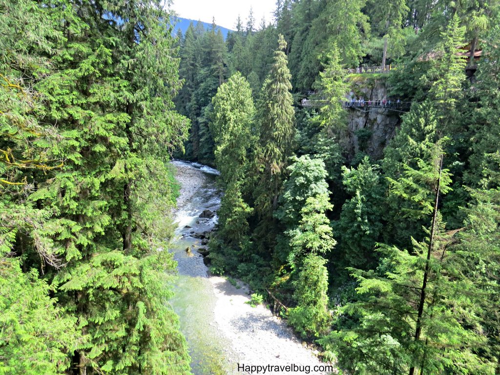 Cliffwalk at Capilano Suspension Bridge Park in Vancouver, Canada