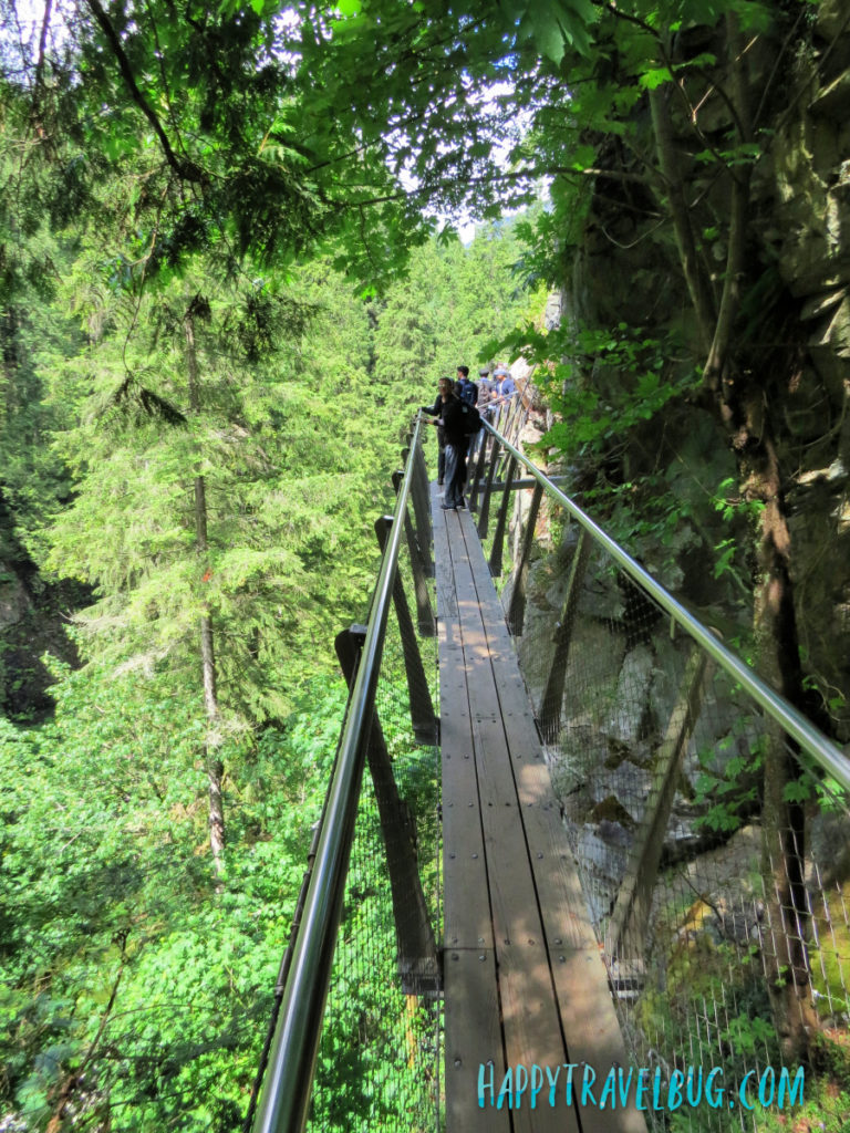 Cliffwalk at Capilano Suspension Bridge Park in Vancouver, Canada