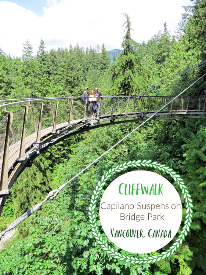 Cliffwalk at Capilano Suspension Bridge Park in Vancouver, Canada