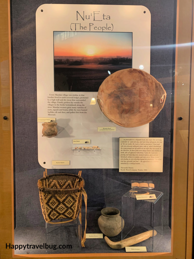 Mandan Indian artifacts