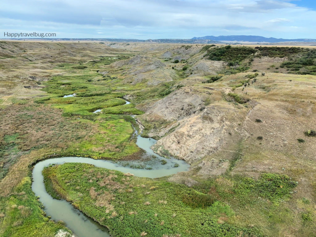 River in Montana countryside