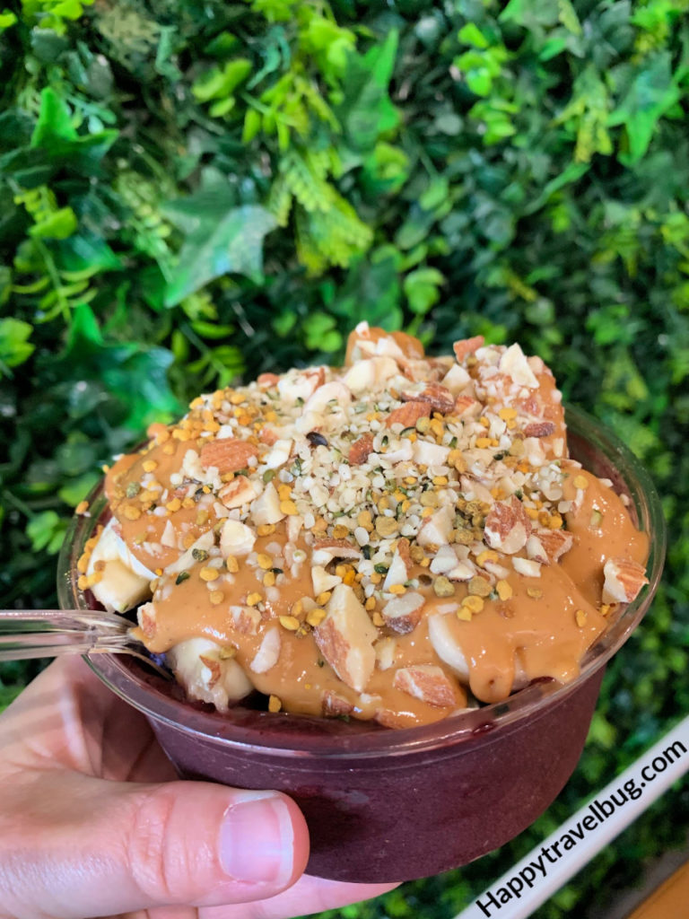 acai peanut butter bowl