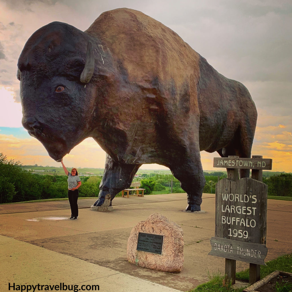 worlds largest buffalo monument