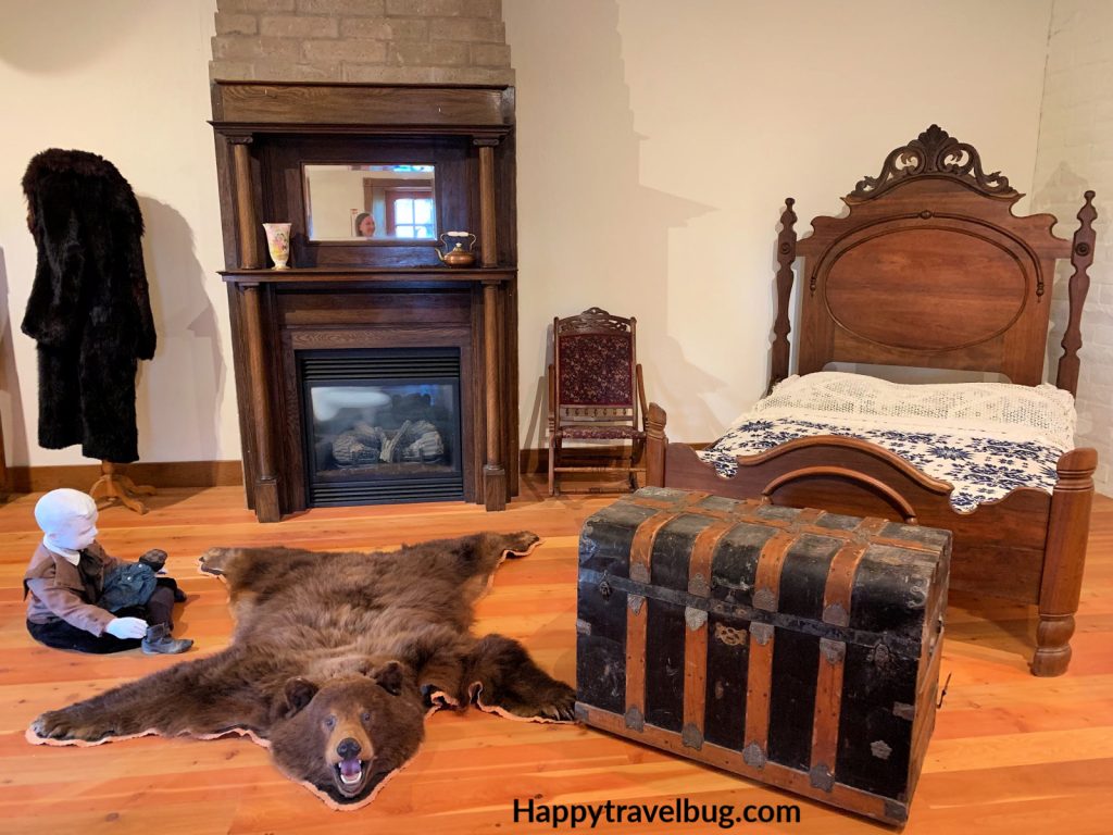 Bedroom from 1880's Montana